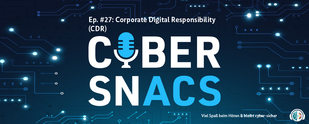 Grafik Podcast Folge 27: Corporate Digital Responsibility (CDR)